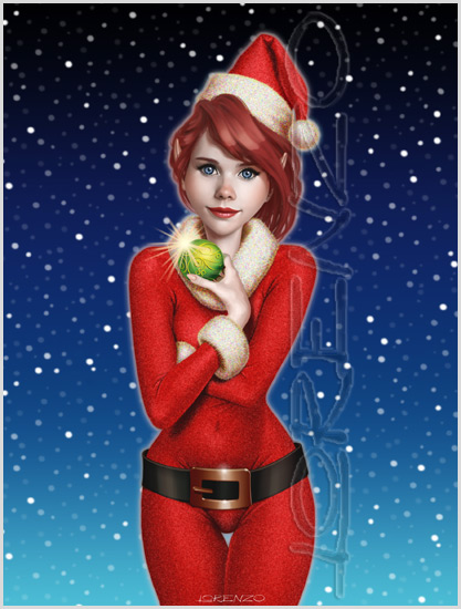 Lorenzo artworks, pin-up art