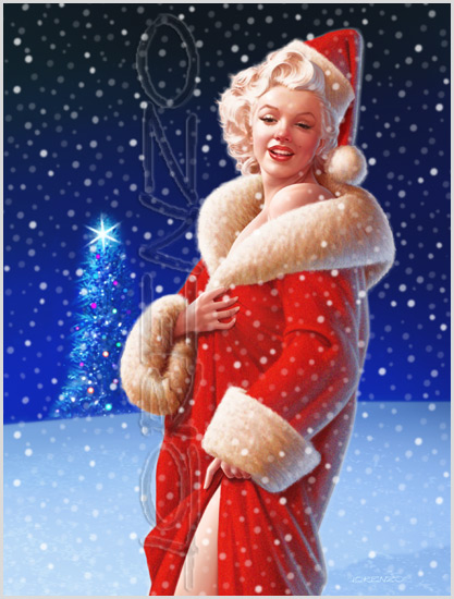 Lorenzo artworks, pin-up art