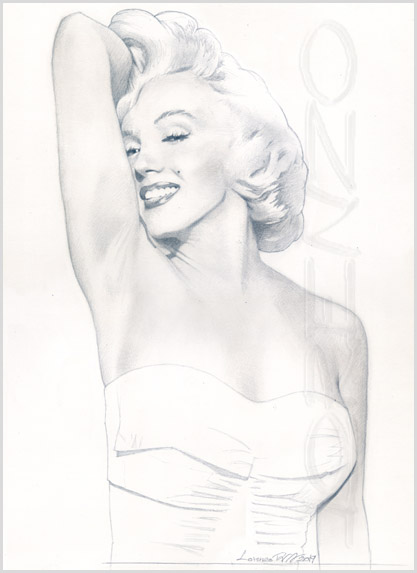 Lorenzo artworks, portraits, John Belushi as Bluto Blutarsky