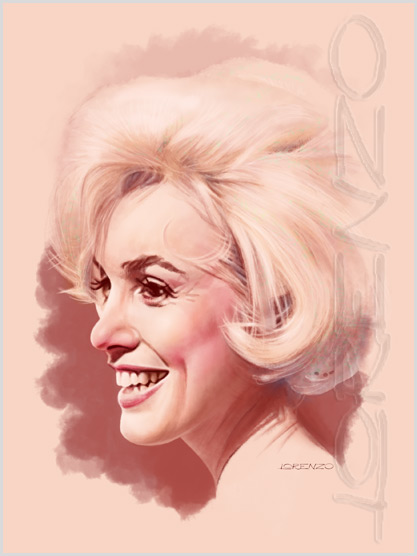 Lorenzo artworks, portraits, Marilyn Monroe
