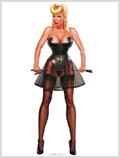 Lorenzo artworks, pin-up art, Model Kay O'Hara