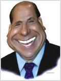 Lorenzo artworks, caricatures, SIlvio Berlusconi