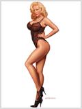 Lorenzo artworks, pin-up art, Model Kay O'Hara