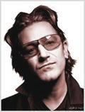 Lorenzo artworks, portraits, Bono Vox