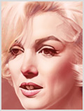 Lorenzo artworks, caricatures, Angelina Jolie