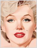 Lorenzo artworks, portraits, Marilyn Monroe