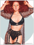 Lorenzo artworks, pin-up art