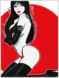 Lorenzo artworks, cartoonized pin up art 