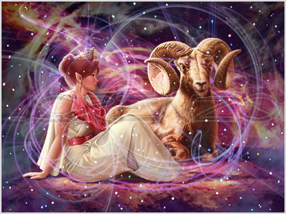 Lorenzo artworks, zodiac fantasy art, fantasy paintings
