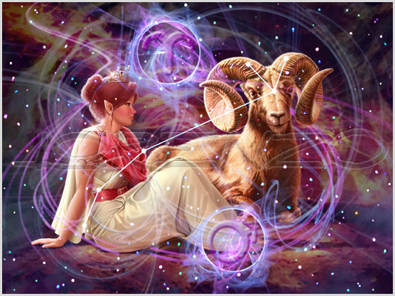 Lorenzo artworks, zodiac fantasy art, fantasy paintings