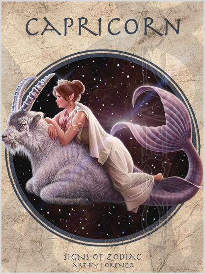 Lorenzo artworks, zodiac fantasy art, fantasy paintings