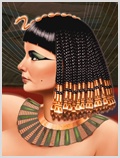Lorenzo artworks, portraits, Elizabeth Taylor as Cleopatra
