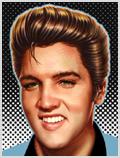 Lorenzo artworks, portraits, Elvis Presley